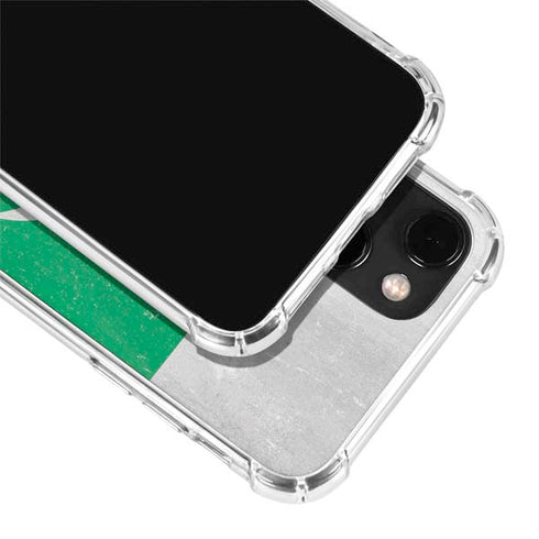 Pakistan Flag Distressed iPhone 14 Clear Case